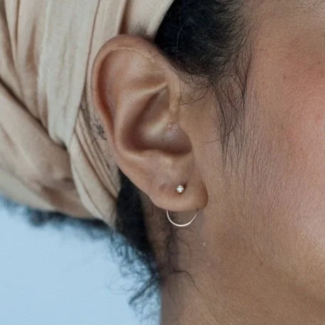Diamond Ear Nut