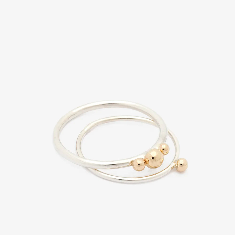 Triple Droplet Ring