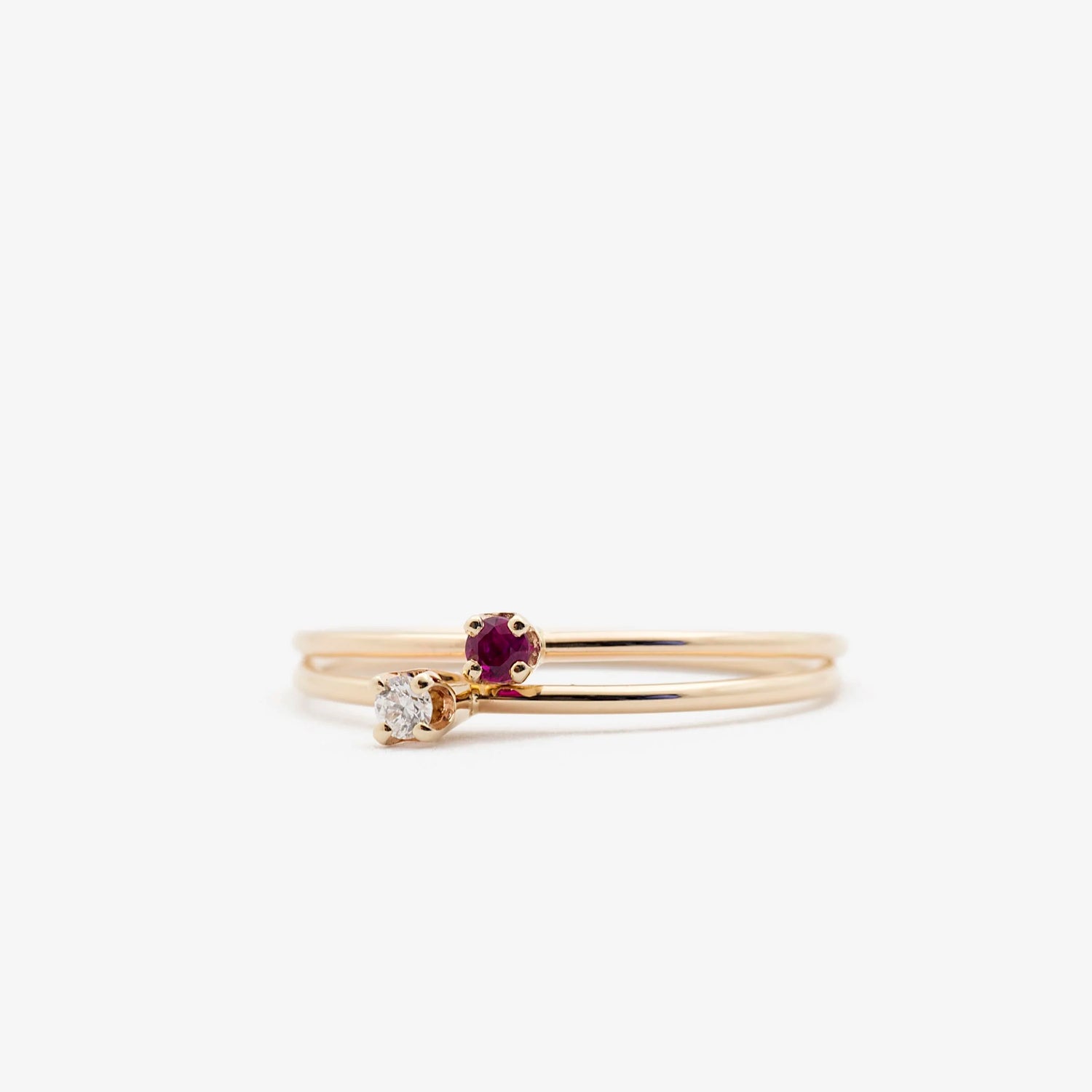 Tiny Solitaire Ring