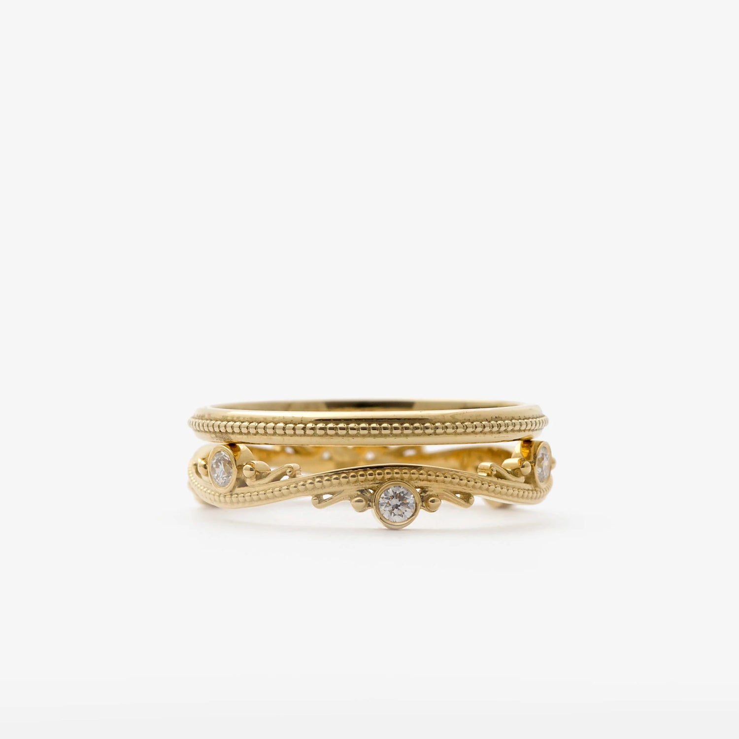 Demi-Beaded Ring
